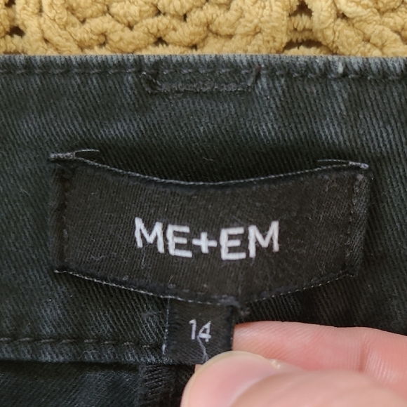 ME+EM Charcoal Straight Leg Pants - Picture 7 of 10